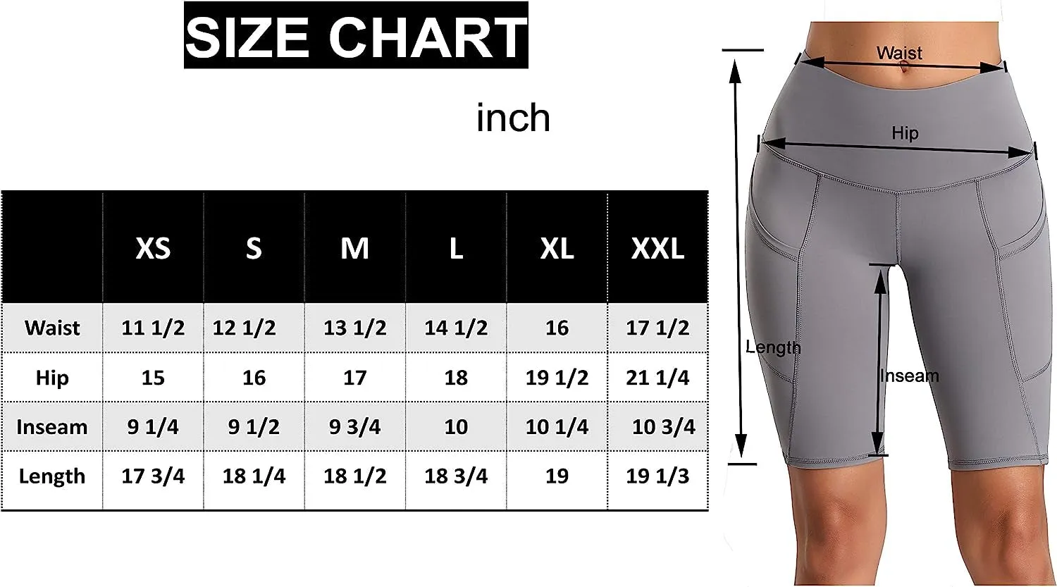 Women'S Short Yoga Side Pockets