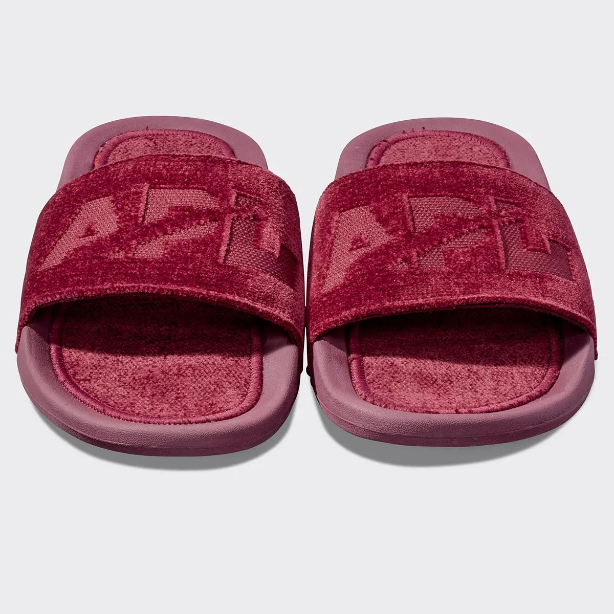 Women's TechLoom Velvet Slide Burgundy