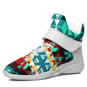 Writing on Stone Wheel Ipottaa Basketball / Sport High Top Shoes